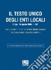 Il testo unico degli Enti locali libro