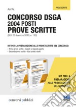 Concorso DSGA 2004 posti. Prove scritte libro