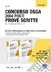 Concorso DSGA 2004 posti. Prove scritte libro