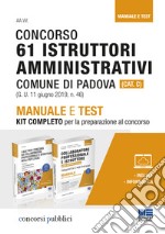 Concorso 61 Istruttori amministrativi comune di Padova libro