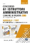 Concorso 61 Istruttori amministrativi comune di Padova libro