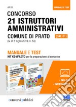 Concorso 21 istruttori amministrativi (cat. c1) Comune di Prato libro