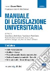 Manuale di legislazione universitaria libro