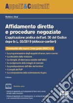 Affidamento diretto e procedure negoziate libro