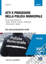 Atti e procedure della polizia municipale libro