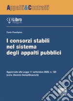 I consorzi stabili nel sistema degli appalti pubblici