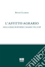 L'affitto agrario libro