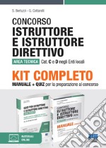 Kit quesiti per i tecnici degli enti locali. Quiz a risposta multipla per la preparazione ai concorsi di categoria C e D per i tecnici degli enti locali-Quiz per istruttore e istruttore direttivo. Area tecnica. Quesiti a risposta multipla con soluzi libro