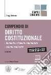 Compendio di diritto costituzionale libro di Solenne Diego Zincani M. (cur.)