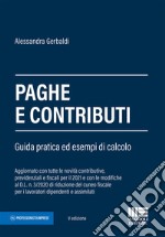 Paghe e contributi. Guida pratica ed esempi di calcolo libro