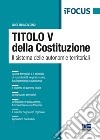 Titolo V della Costituzione libro