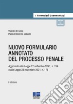 Nuovo formulario annotato del processo penale libro