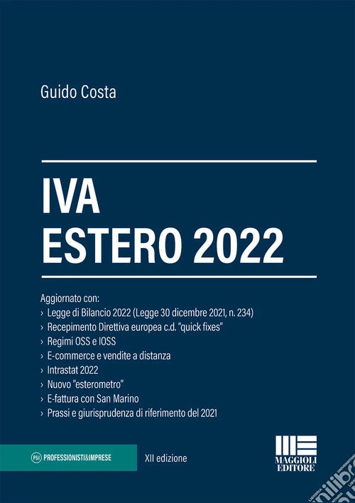 IVA estero 2022