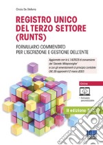 Registro unico del terzo settore (RUNTS) libro