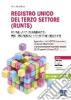 Registro unico del terzo settore (RUNTS) libro di De Stefanis Cinzia