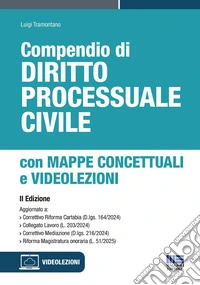 Compendio di diritto processuale civile con mappe concettuali. Con videolezioni libro