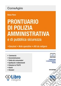 Prontuario di polizia amministrativa e di pubblica sicurezza libro