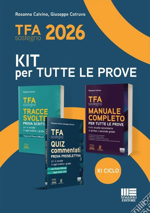 TFA sostegno 2026. Kit per tutte le prove. Con software di simulazione