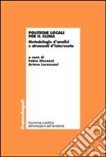 Politiche locali per il clima. Metodologie d'analisi e strumenti d'intervento