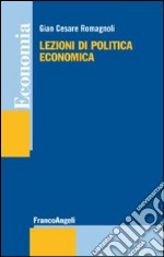 Lezioni di politica economica libro