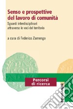 Senso e prospettive del lavoro di comunità. Sguardi interdisciplinari attraverso le voci del territorio libro