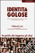 Identità golose 2015 libro