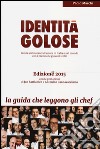 Identità golose 2015 libro