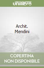Archit. Mendini libro