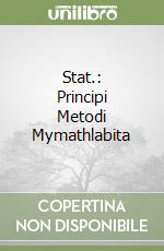 Stat.: Principi Metodi Mymathlabita