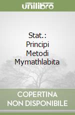 Stat.: Principi Metodi Mymathlabita libro