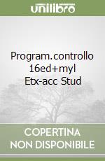 Program.controllo 16ed+myl Etx-acc Stud