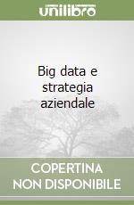 Big data e strategia aziendale libro