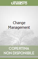 Change Management libro