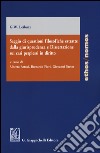 Saggio di questioni filosofiche estratte dalla giurisprudenza e dissertazione sui casi perplessi in diritto libro