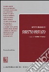 Istituzioni di diritto privato libro