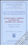 Giuristi della «Sapienza». Questioni di filosofia del diritto libro