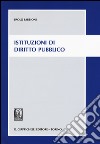 Istituzioni di diritto pubblico libro di Sabbioni Paolo