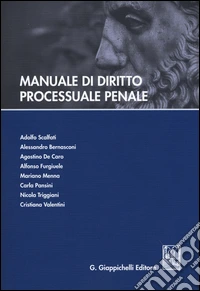 Manuale di diritto processuale penale
