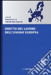 Diritto del lavoro dell'Unione Europea libro di Carinci F. (cur.) Pizzoferrato A. (cur.)