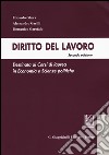 Diritto del lavoro libro