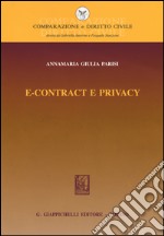 E-contract e privacy libro