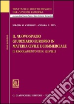 Il nuovo spazio giudiziario europeo in materia civile e commerciale libro