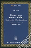 Democrazia, potere e diritto. Contributi al dibattito odierno libro