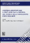 L'impresa aeroportuale a dieci anni dalla riforma del codice della navigazione. Stato dell'arte. Atti del Convegno (Bergamo, 13 novembre 2015) libro