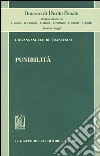 Punibilità libro di De Francesco Giovannangelo