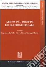 Abuso del diritto ed elusione fiscale libro