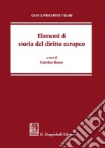 Elementi di storia del diritto europeo libro