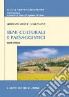 Beni culturali e paesaggistici libro di Crosetti Alessandro; Vaiano Diego