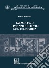 Parassitismo e imitazione servile non confusoria libro di Arcidiacono Davide