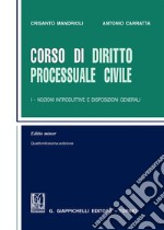 Corso di diritto processuale civile